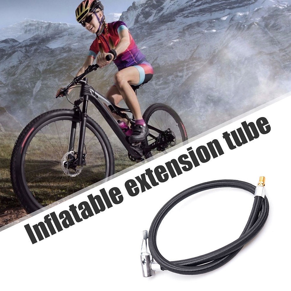Thumbnail: Car Tire Inflator Hose Inflatable Air Pump Extension Tube Adapter Car Tire Valve