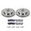 Thumbnail: Ultimate Brakes Front Semi-Metallic Brake Pad and Rotor Kit with Hardware W..