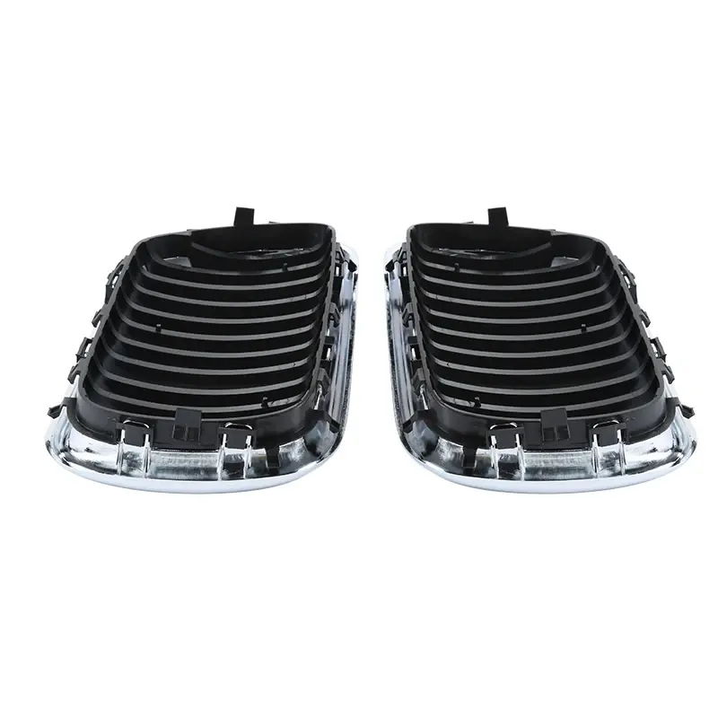 Thumbnail: 2Pcs Dropshipping Front Silver Wide Kidney Sport Grille Grill For BMW E36 3-seri