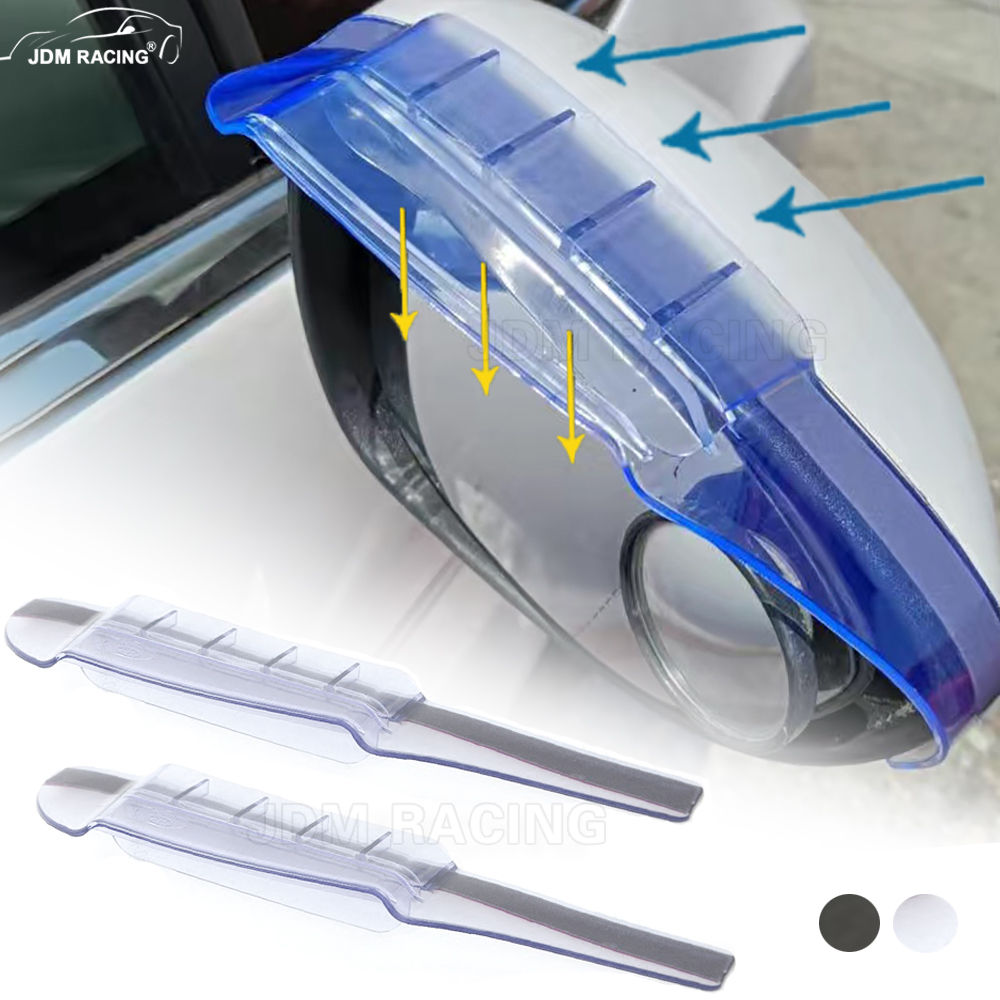 New Air Drying Style Universal Car Rear View Mirror Rain Cover Sun Visor Eyebrow