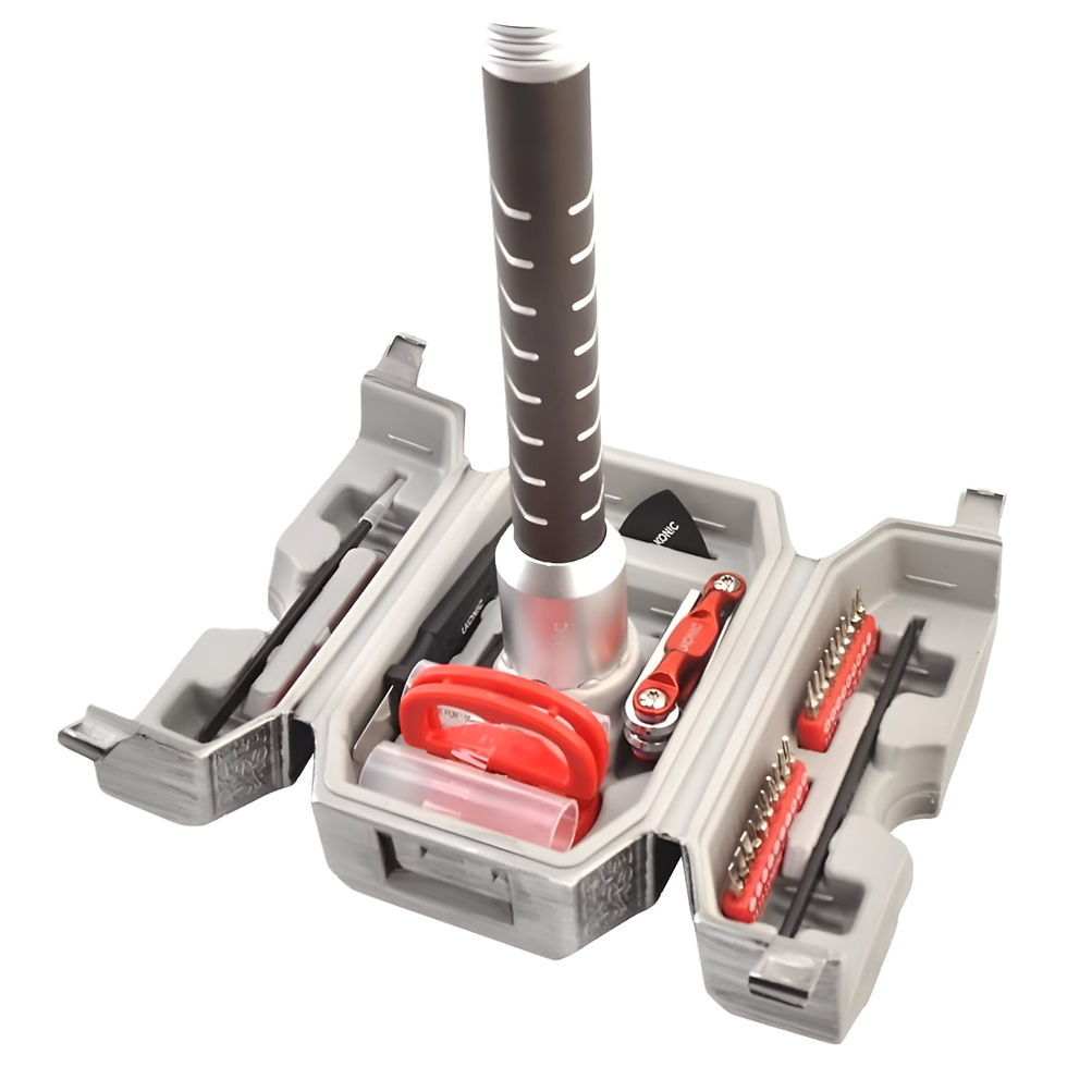 Thumbnail: Marvel Avengers Thor's Hammer 30-Piece Tool Set | Mjolnir Toolbox All-In-On..