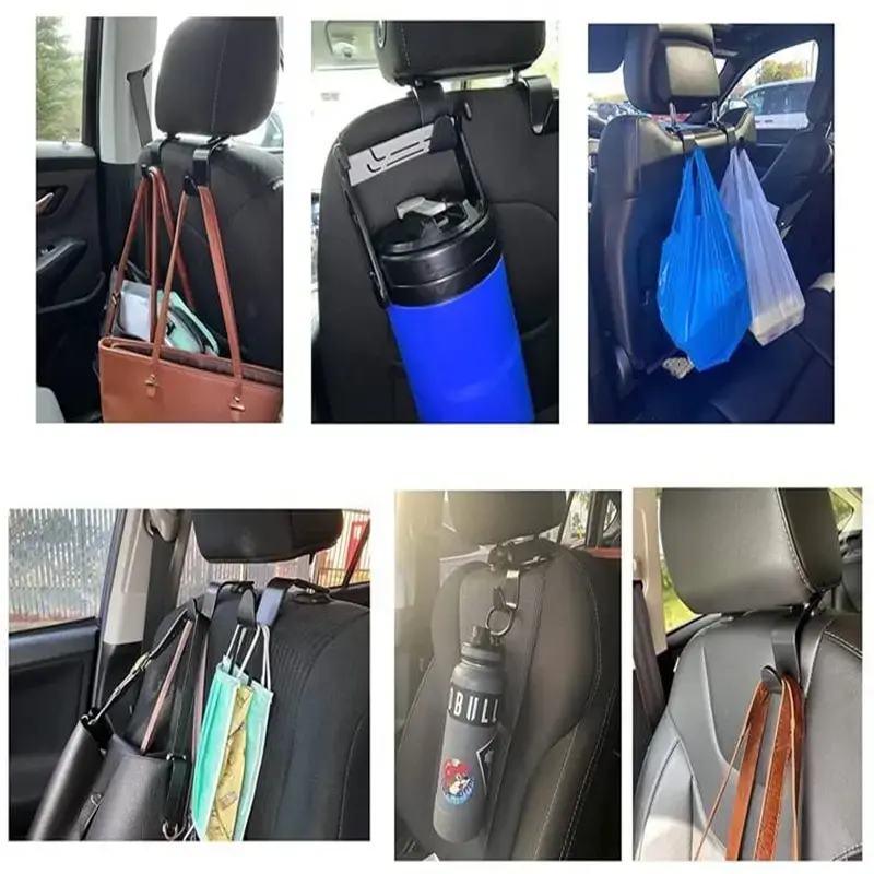 Thumbnail: Universal Car Seat Headrest Hook For Auto Back Seat Storage Organizer Hanger Sto