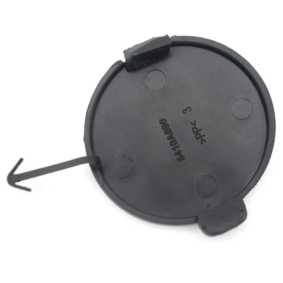 Thumbnail: For Mitsubishi Lancer 2008-2015 Unprimed Car Tow Hook Cover Eye Towing Cap Rear