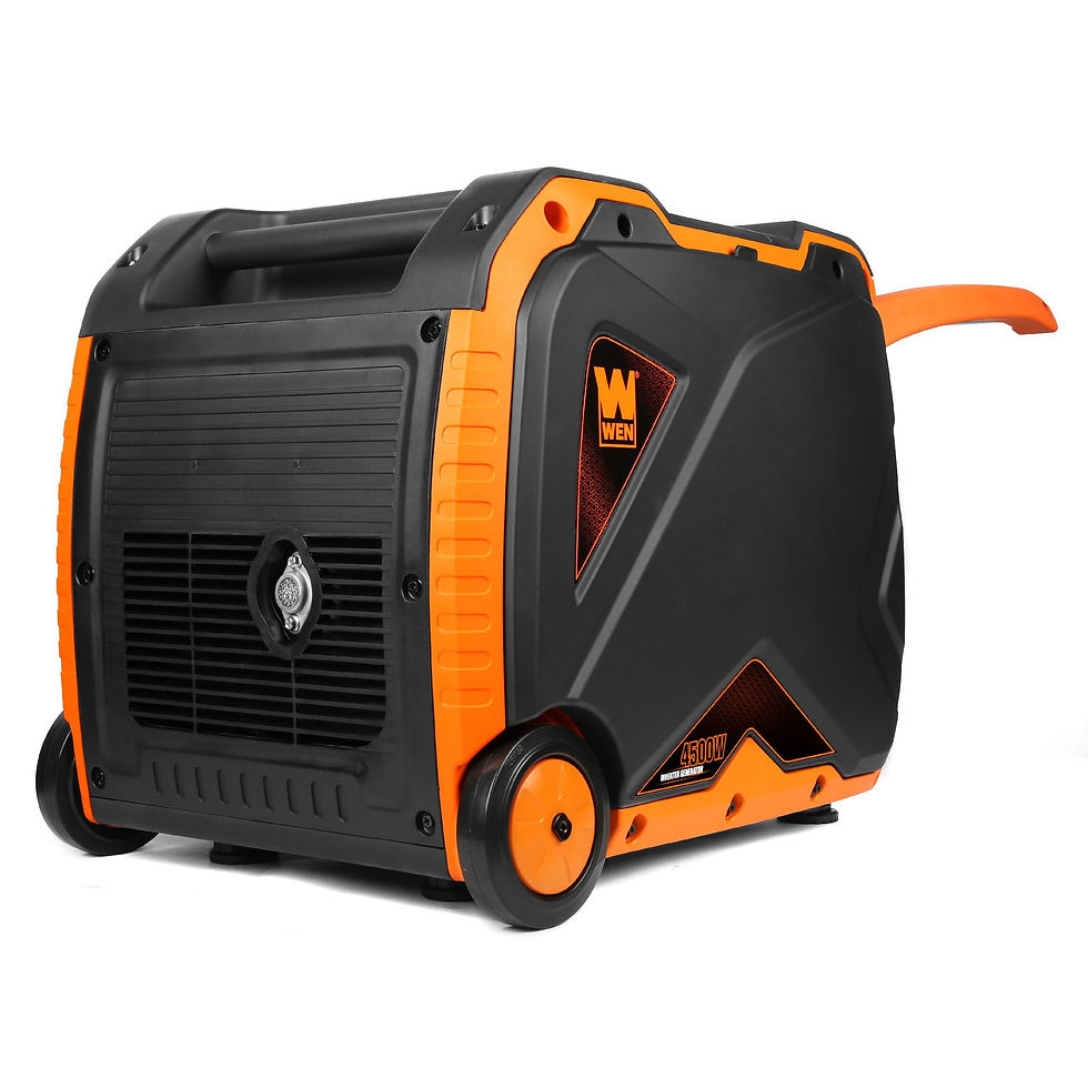 Thumbnail: WEN Super Quiet 4500-Watt Electric Start Dual Fuel RV-Ready Portable Invert..