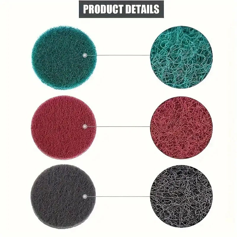 Thumbnail: Electric Drill Brush Kit Electric Cleaning Brush Tool for Car Tile Bathroom Brus