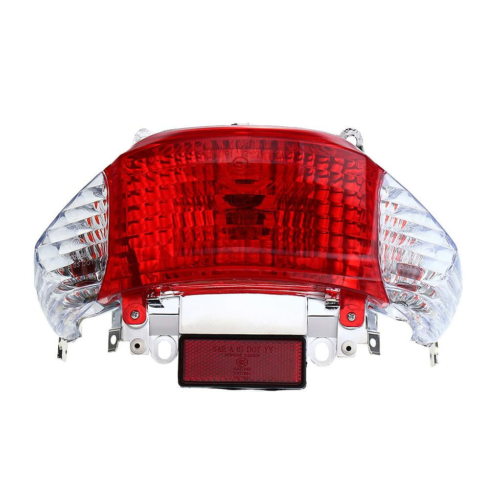 Thumbnail: Motorcycle Scooter 50cc Rear Tail Light Lamp Motorbike Turn Signal Brake St..