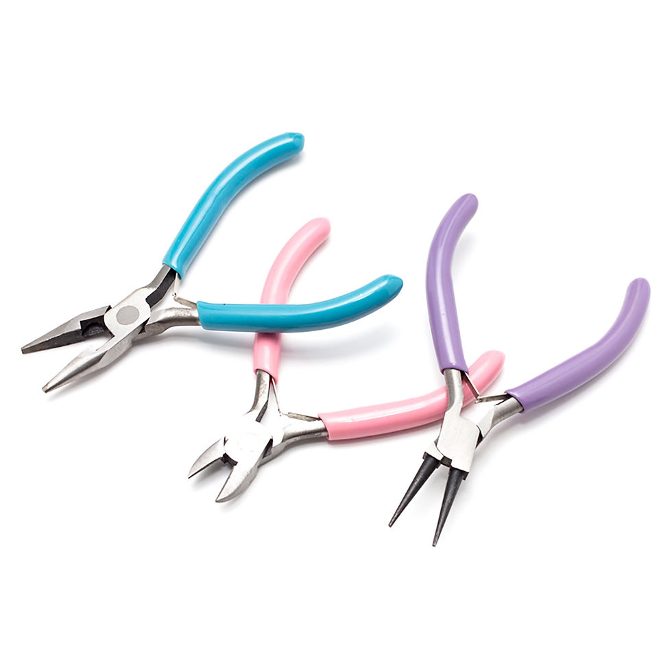 Thumbnail: Cousin DIY 3 Piece Craft & Jewelry Making Tool Kit, Pliers and Side Cutters