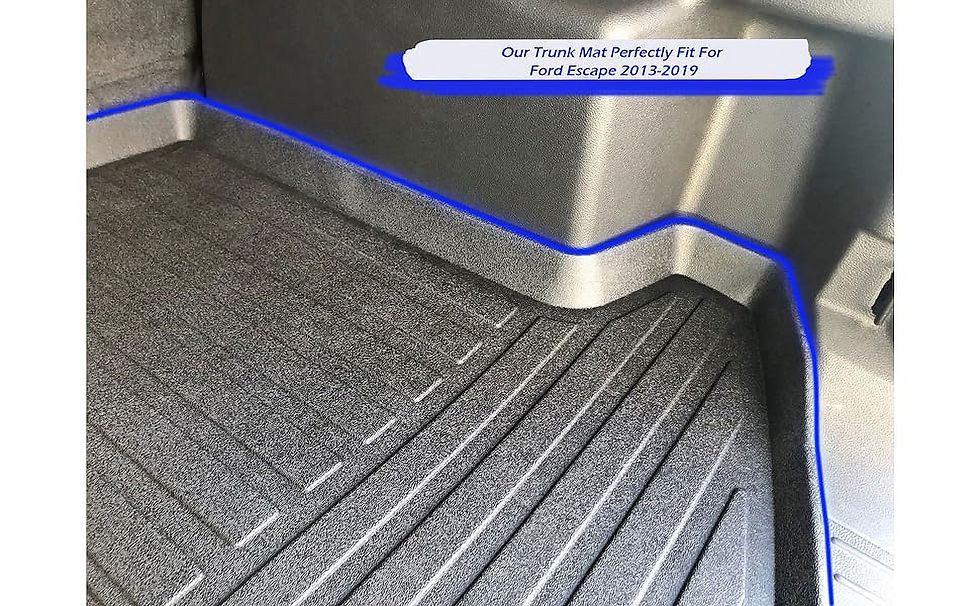Thumbnail: Cargo Liner Trunk Mat for Ford Escape 2013-2019 Weather Resistant Trunk Mats