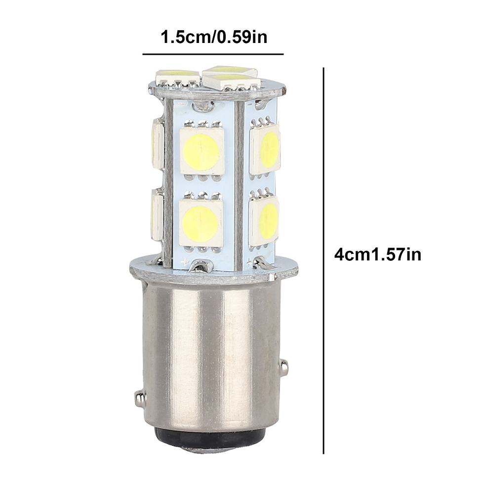 Thumbnail: 10Pcs 1157 LED Bulb,  2057 2357 7528 BAY15D Turn Signal Parking Lights LED Tail 