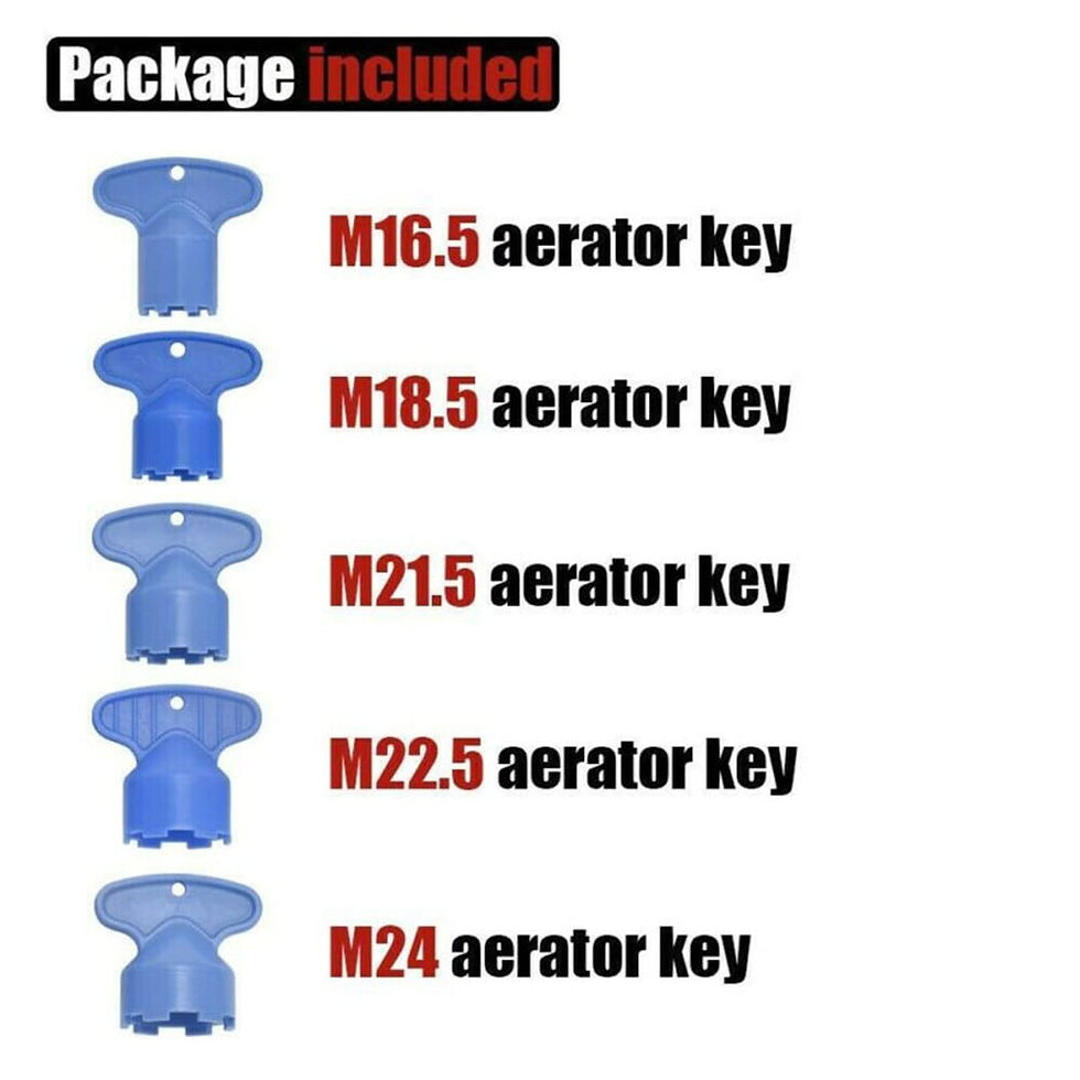 Thumbnail: Cache Sink Water Faucet Aerator Key Removal Wrench Tool M 16.5 18.5 21.5 22..