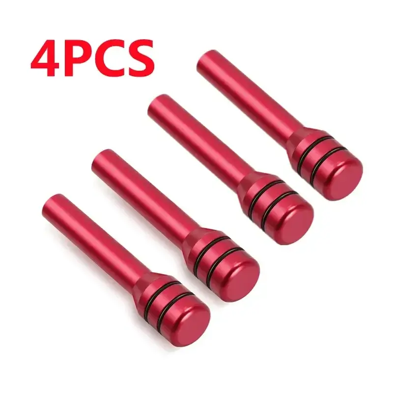 Thumbnail: 2/4Pcs Car Universal Alloy Door Lock Pins Lock Pin Screw Knob Inner Thread Car T