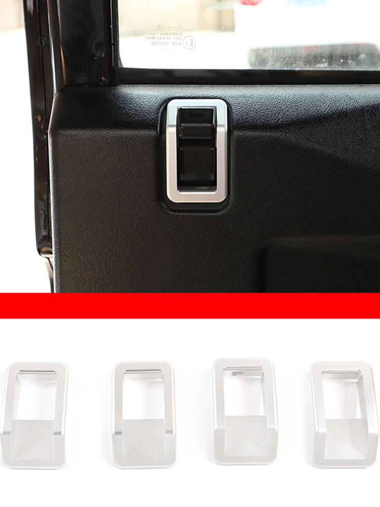 Thumbnail: For 04-19 Land Rover Defender 90 110 130Car Internal door latch Outside frame ha