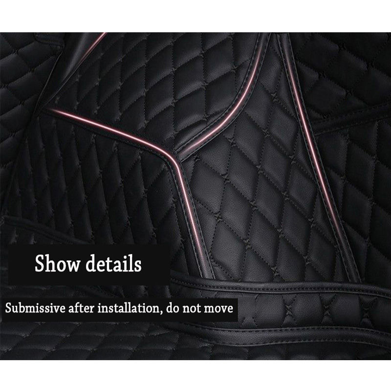Thumbnail: leather car trunk mat for hyundai tucson 2015 2016 2017 2018 2019 2020 suv cargo