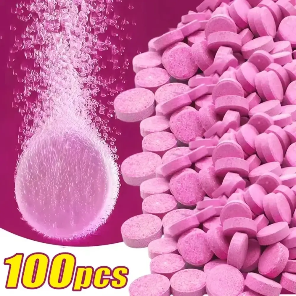 Car Windshield Glass Concentrated Washer Tablets Car Effervescent Washer Fluid W