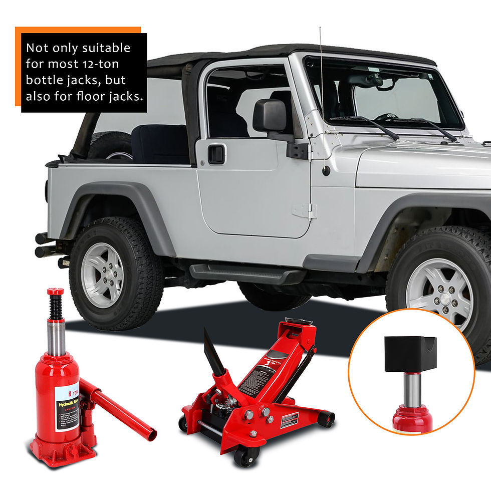 Thumbnail: Axle Saddle Adapter for Bottle Jack Lifting Saddle for 3 Inch Round and Square A