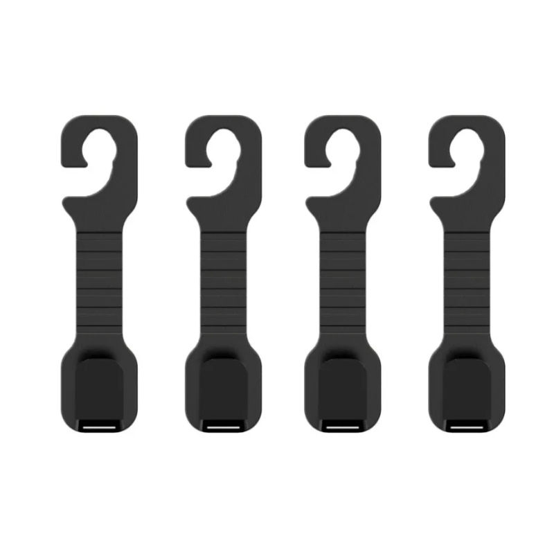 Thumbnail: Universal Car Seat Back Hook Headrest Hanger for Bag Pouch Clothes Hanging Hooks