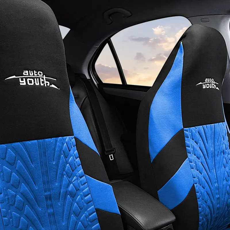 Thumbnail: High Bucket Car Seat Covers Universal for Most Car Sport Seat Protector For Suzu