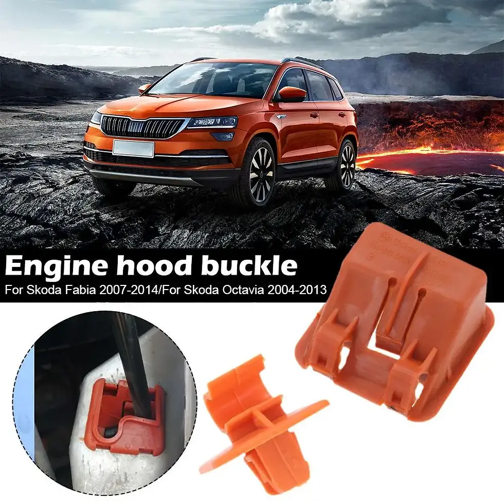 Thumbnail: Plastic Car Roomster Hood Bonnet Rod Stay Bracket Buckle Clip For Skoda Fabia 20