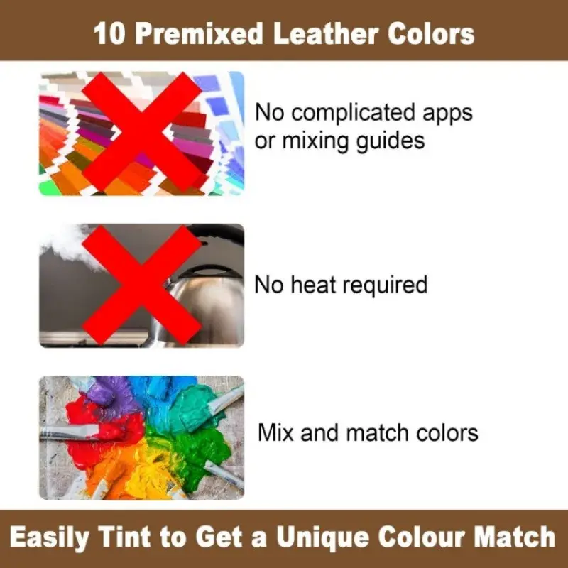 Thumbnail: 20ml Leather Repair Gel Color Car Repair Scratches Cracks Sofa Auto Seat Leather