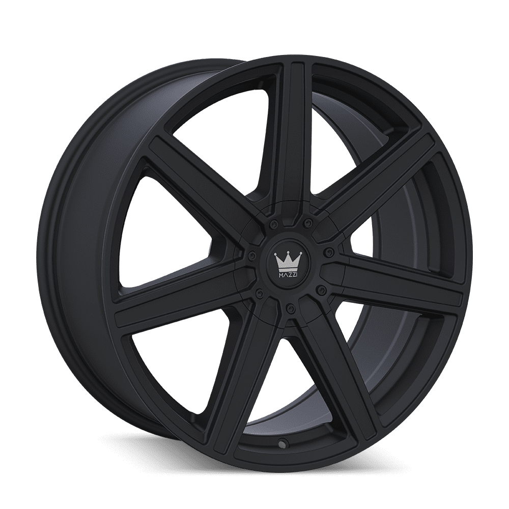 Mazzi Laguna-376 20X8.5 5X112/5X120 35Et 74.1Cb Matte Black