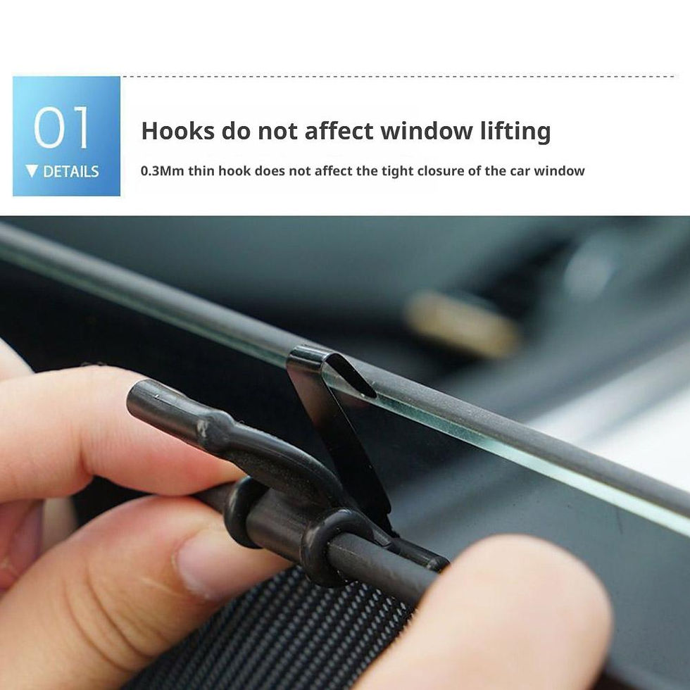 Thumbnail: Car Roller Curtain Driver Seat Flexible Sunshade Privacy Sun UV Protection Windo
