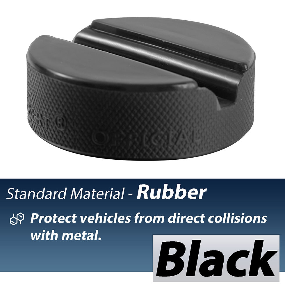 Thumbnail: Car Polyethylene Jack Rubber Pad Anti-Slip Rail Adapter Support Block Heavy Duty