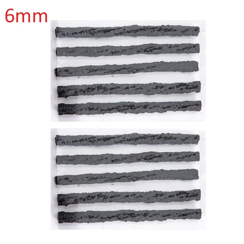 Thumbnail: Car Tire Repair Tool Kit with Rubber Strips Tubeless Tyre Puncture Studding Plug