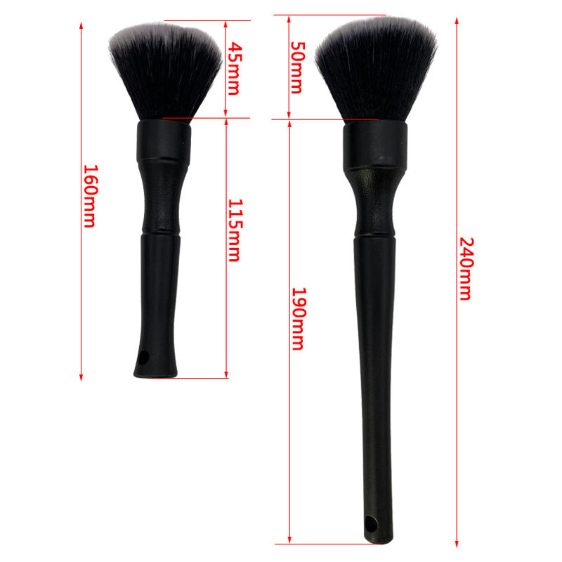 Thumbnail: Ultra-Soft Car Detailing Brush Super Soft Auto Interior Detail Brush synthetic b