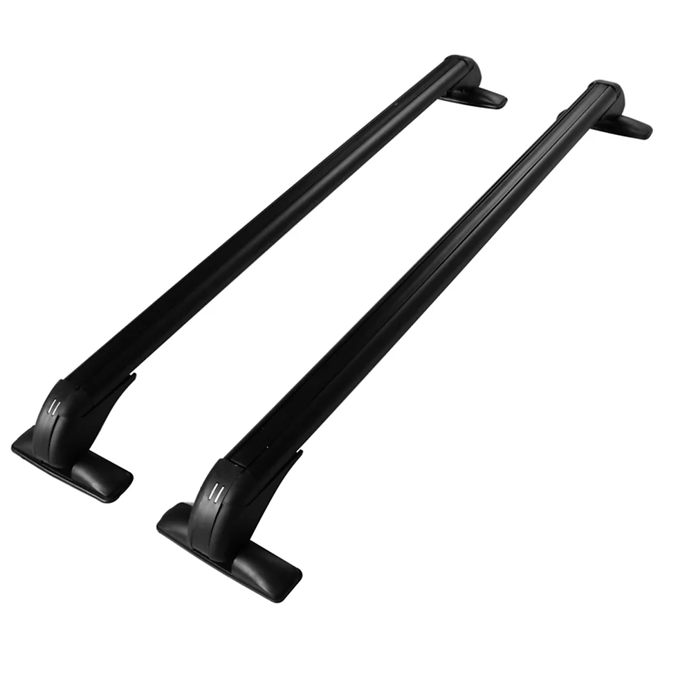 Thumbnail: 43.3" Universal Car Top Roof Rack Cross Bar Adjustable Luggage Carrier with Lock