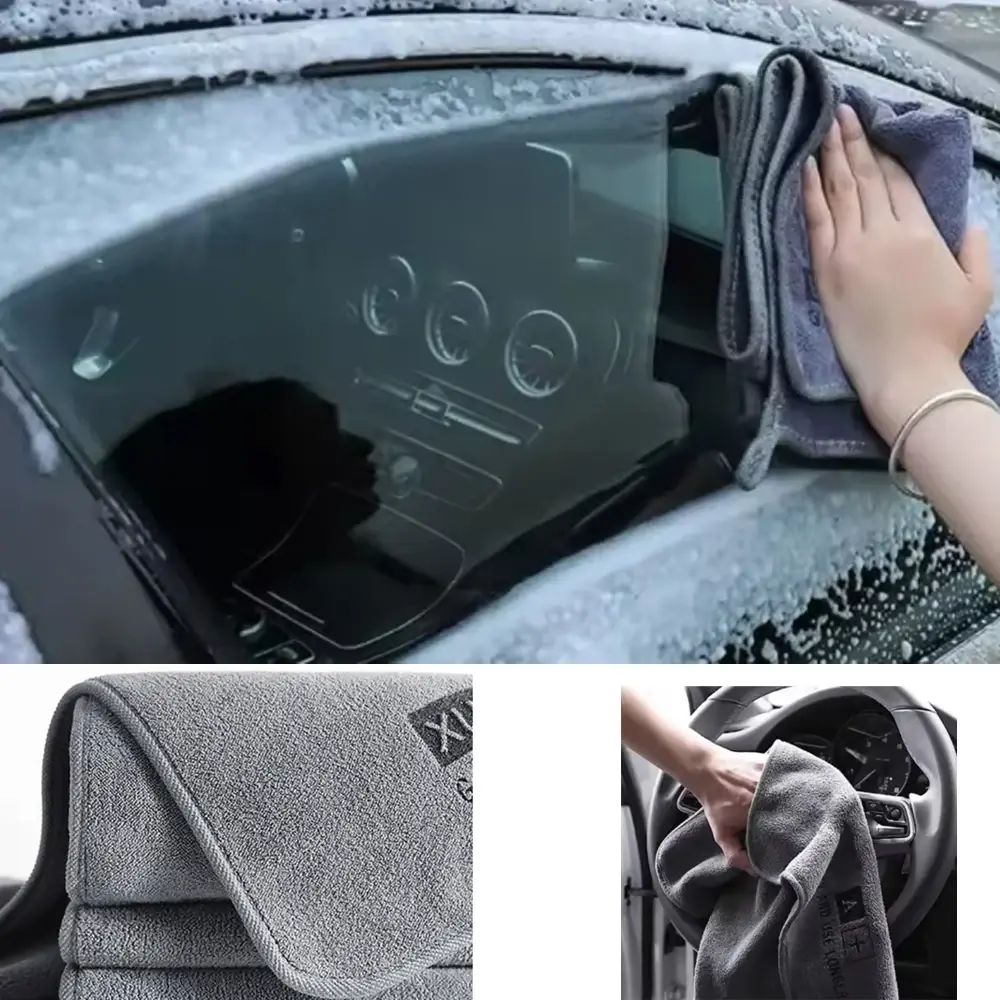 Multi Purpose Super Absorbent for Auto Home Kitchen Glass Polishing Care Microfi