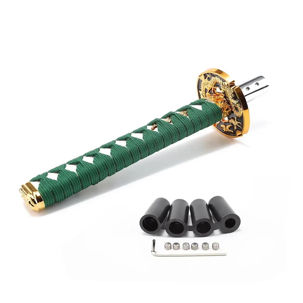 Thumbnail: Universal JDM Samurai Sword Shift Knob 15CM/20CM Samurai knife shift knob with a