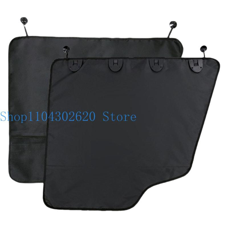 Thumbnail: 02DE Car Door Protector Dog Pet Left Window Guard Waterproof Scratch Resistant C