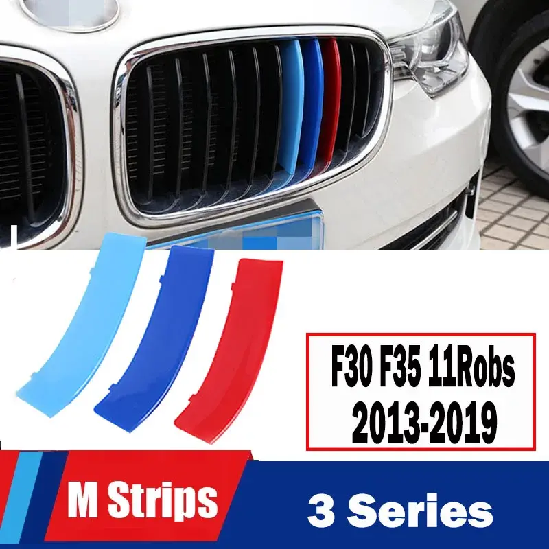 Thumbnail: Nice Grill M Performance Strips For BMW 3 series E46 E90 E91 E92 E93 F30 F31 F34