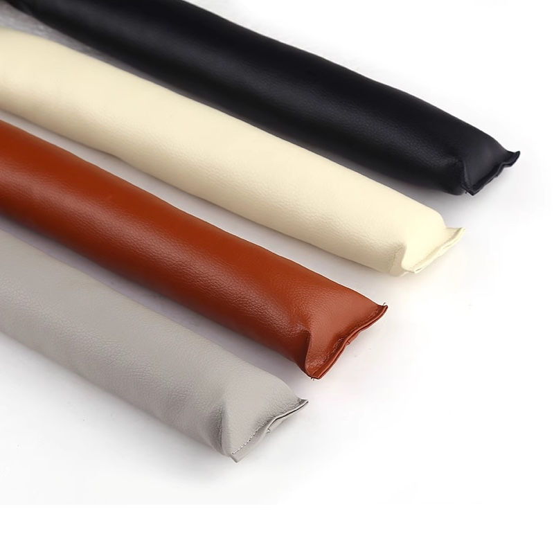Car Seat Gap Filler Soft Car Shaped Pads Leather Leak Pads Filler Shims Universa