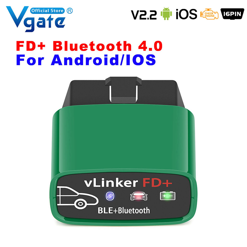 Thumbnail: Vgate vLinker FD ELM327 FORScan For Ford Scan Bluetooth 4.0 WIFI ELM 327 OBD2 Ca