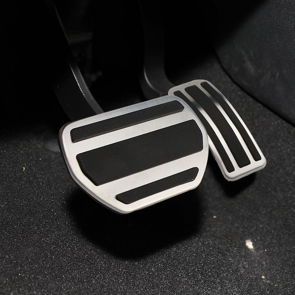 Thumbnail: Stainless Steel Gas Pedal Pad Cover for Peugeot 207 301 307 208 2008 308 408 for