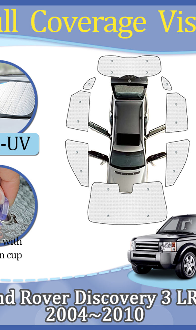 For Land Rover Discovery 3 Accessories L319 LR3 2004~2010 Car Front Rear Side Wi