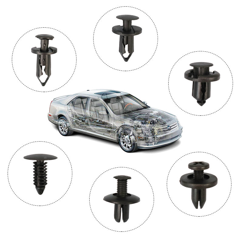 Thumbnail: 190pcs 6 Size Auto Fastener Clips Mixed Car Clips Retainer Rivet Door Panel Fend
