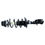 Thumbnail: TRQ Front Right Complete Strut & Coil Spring Assembly Passenger Side Fits S..