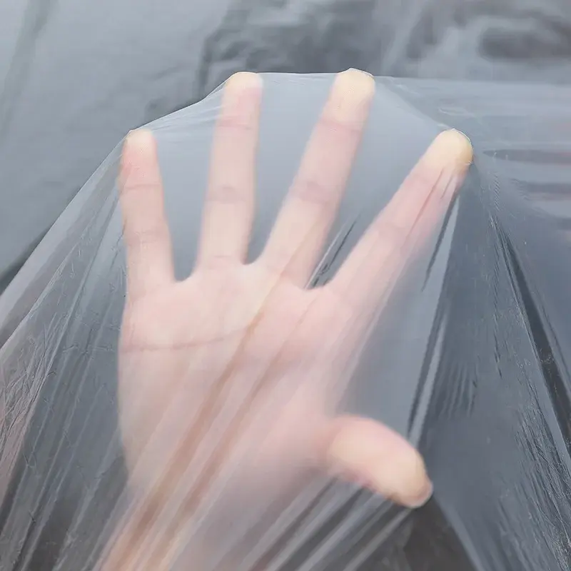 Thumbnail: Disposable Transparent Car Clothing Cover Dustproof Rainproof Transparent Paint