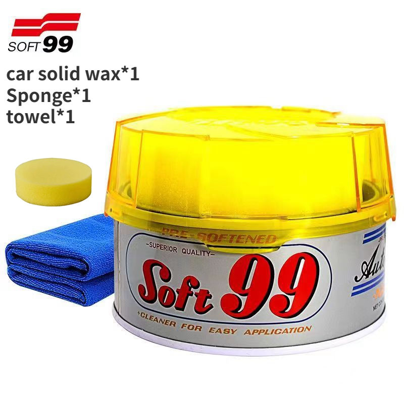 Thumbnail: SOFT 99 Japan Car Solid Wax Polishing Scratch Wax Decontamination Anti Oxidation