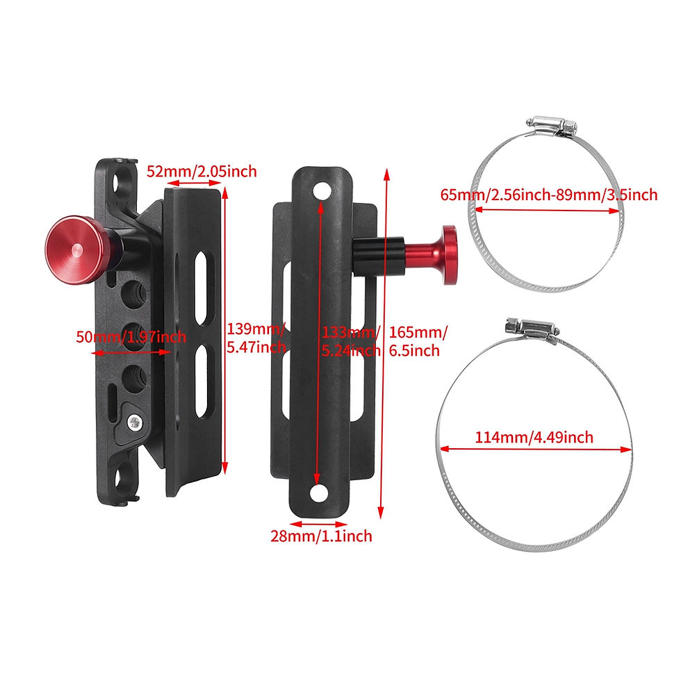 Thumbnail: Car Extinguisher Mount Bracket Adjustable Fit For Jeep Wrangler Sport/ JK/ Sahar