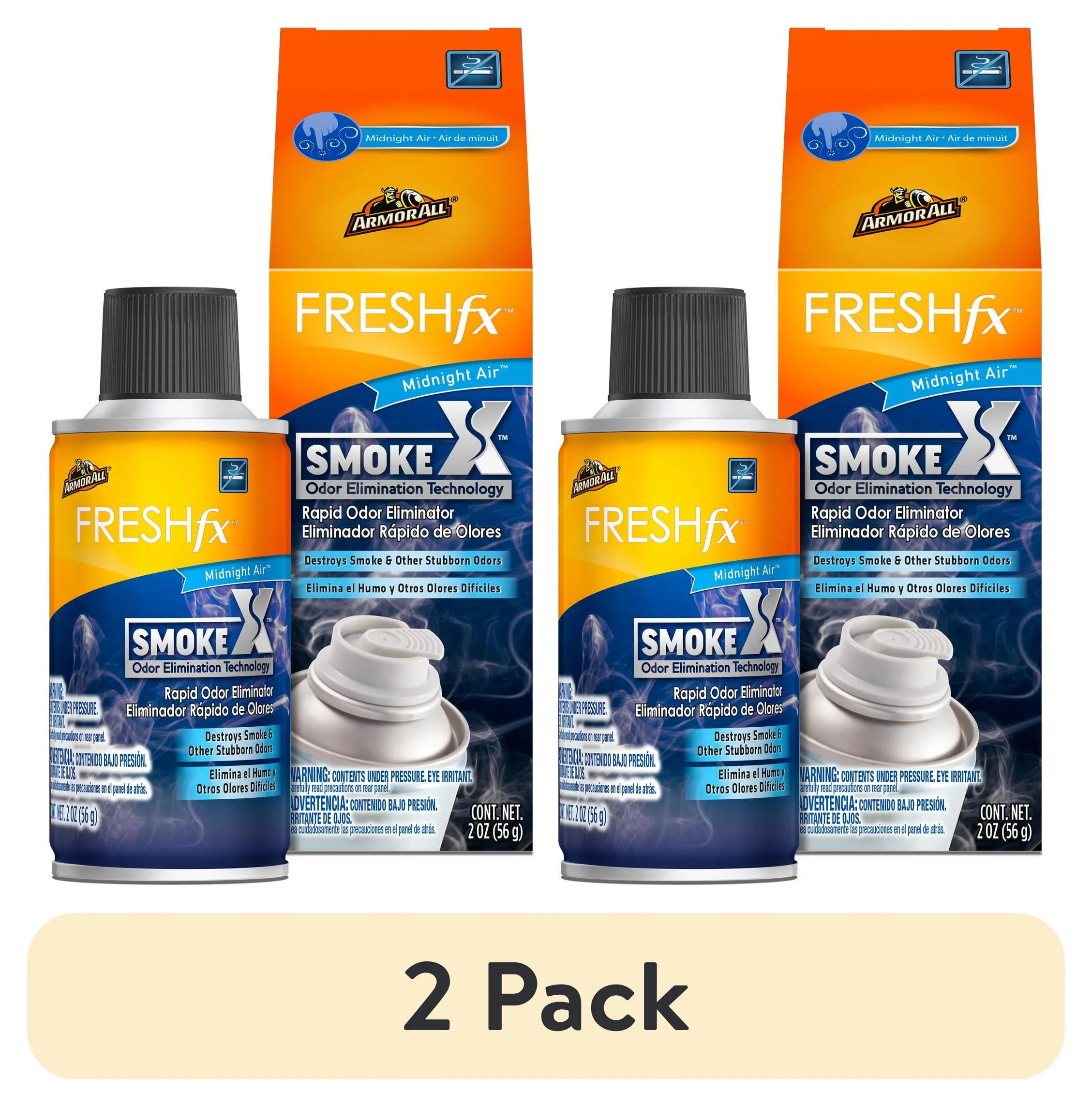 (2 Pack) Armorall Odor Eliminator Automotive Air Fresheners Multicolor