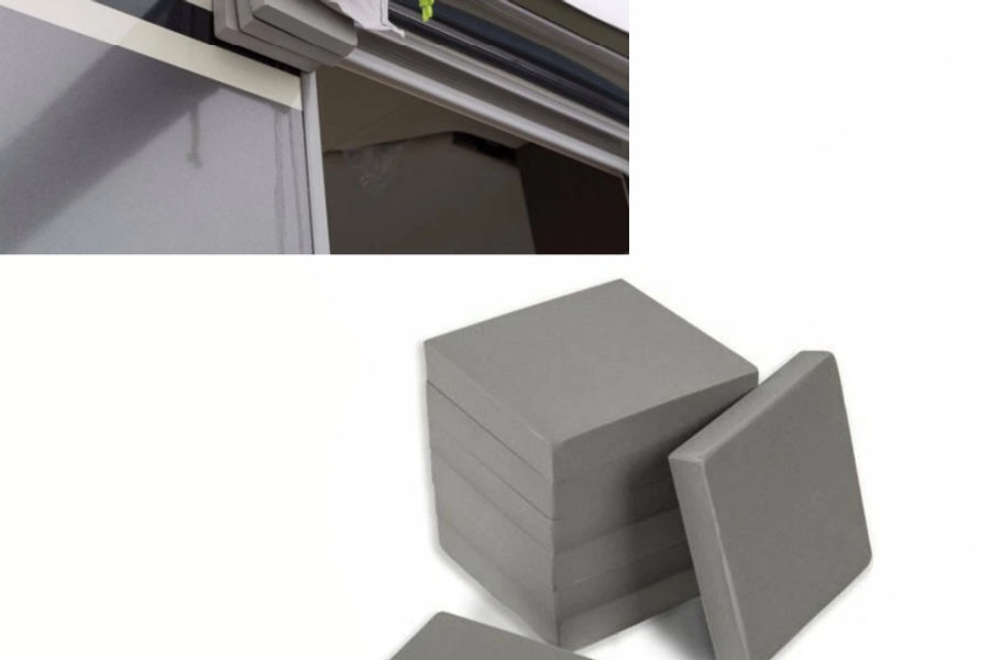 8PCS Caravan Air Awning Packing Pads RV External Awning Protective Accessories f