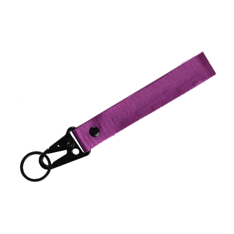 Thumbnail: Red Car keytags Strap keychian Emblem Nylon Webbing Blue Strap Keychain Key Chai