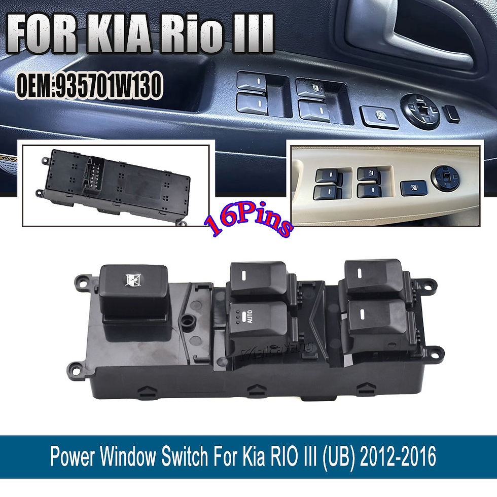 Thumbnail: 16Pins Electric Window Switch for KIA RIO III (UB) 2012 2013 2014 2015 2016 Glas