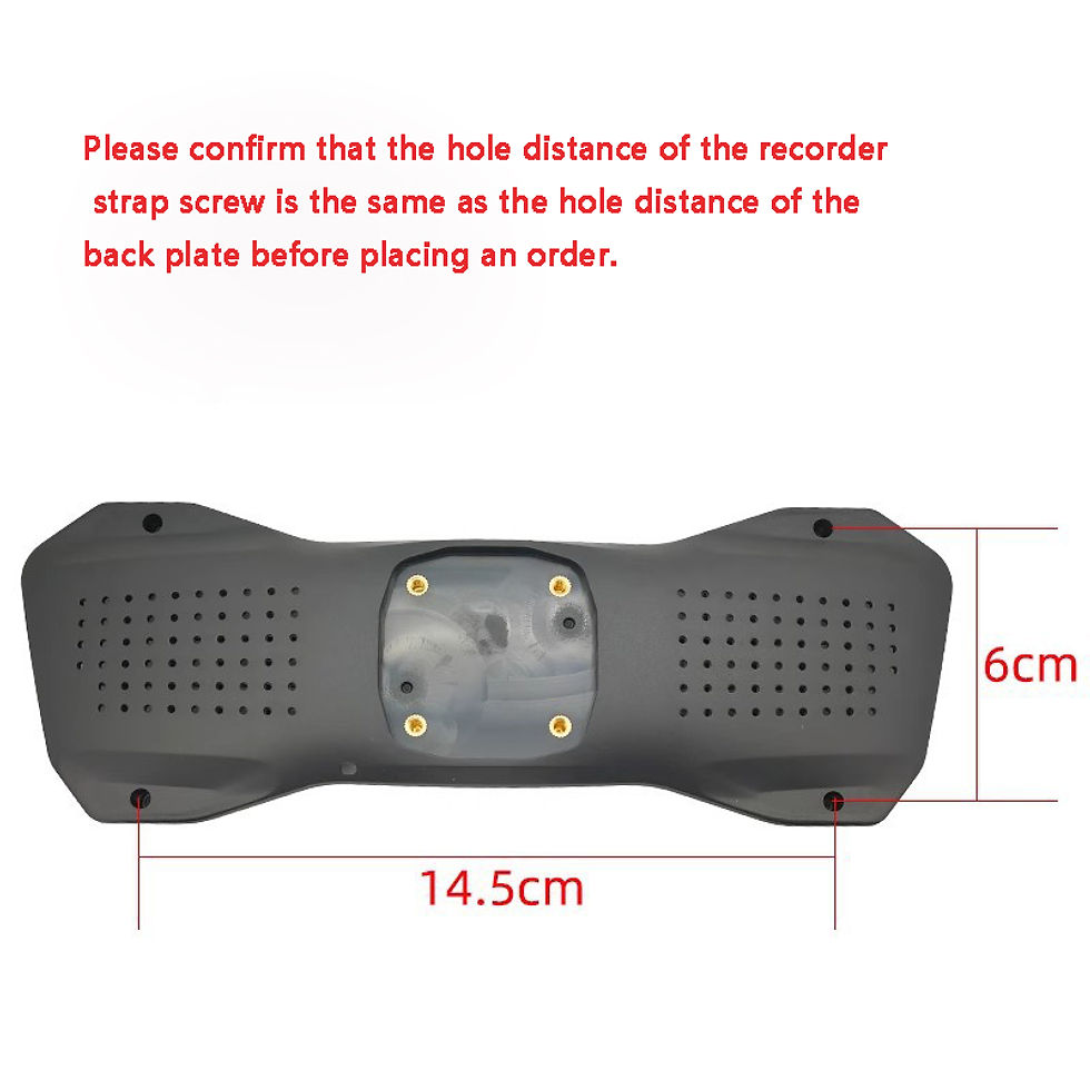 Thumbnail: Back Plate For Car Dash Cam Rearview Mirror Back Panel for Dvr Streaming Mirror