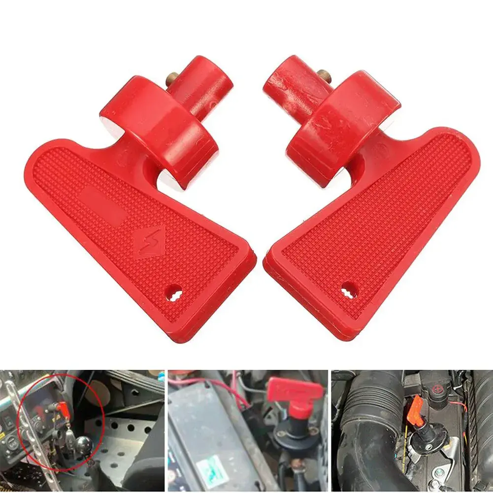 2X Spare Key For Battery Isolator Switch Power Kill Cut-Off Switch Car Van Boats