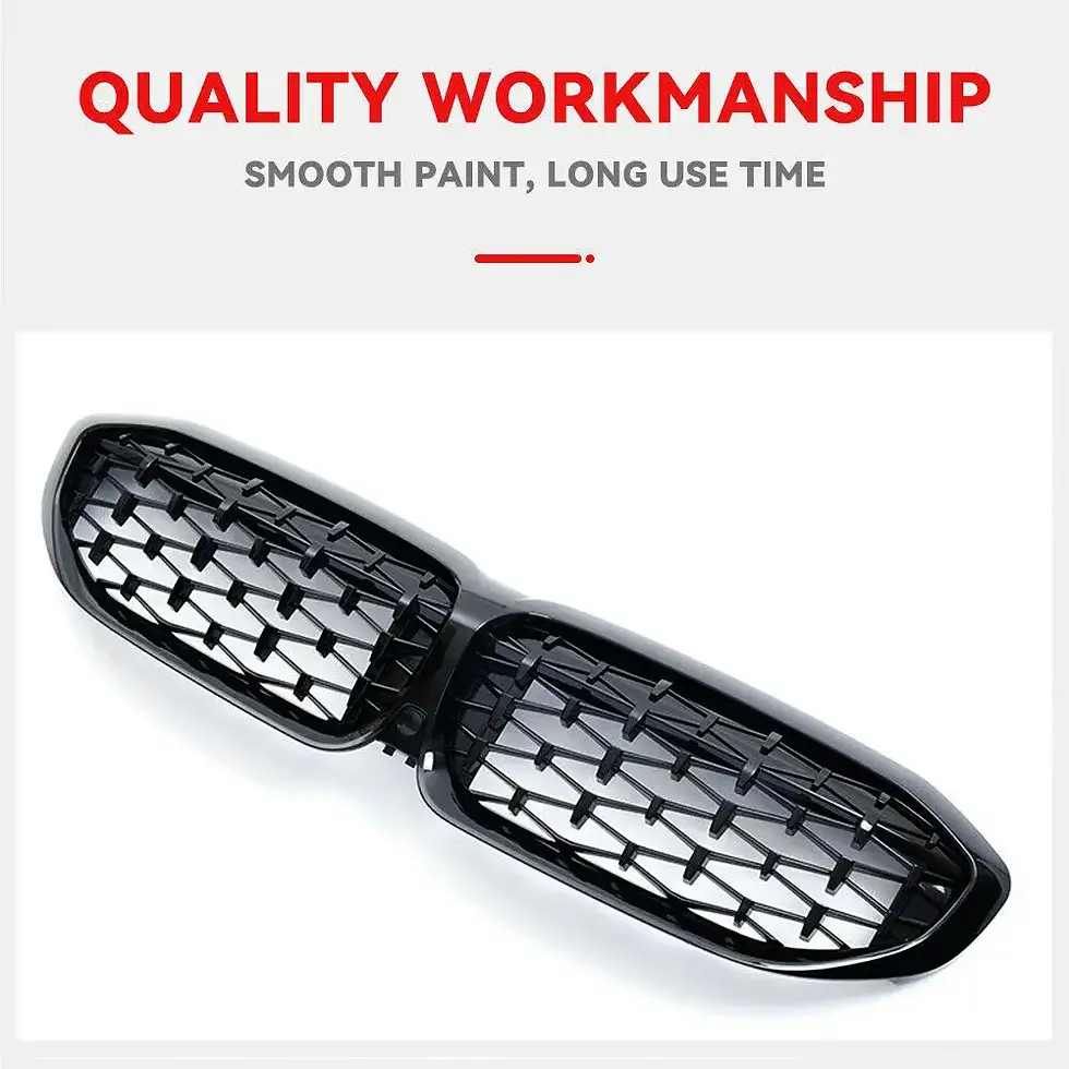 Thumbnail: For BMW G20 3-Series G20 G21 G28 2019-2022 Front Bumper Hood Kidney Grill Racing