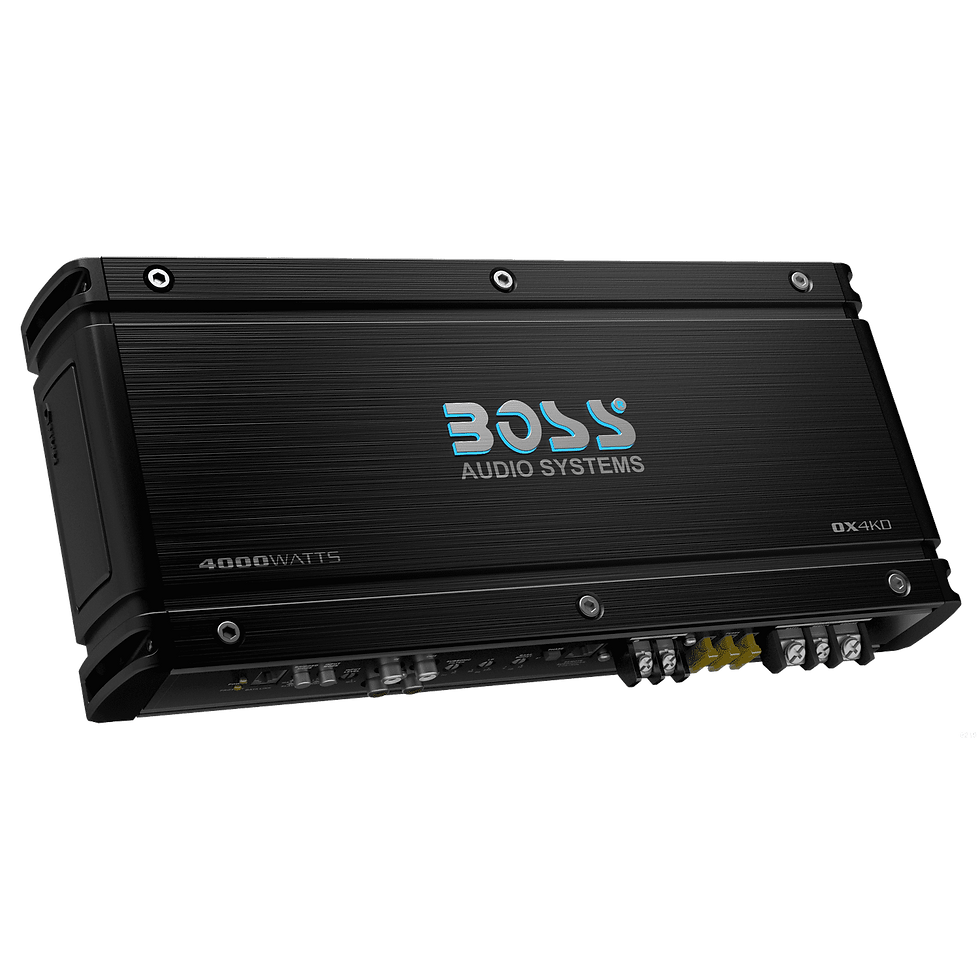 BOSS Audio Systems OX4KD Onyx Series Car Audio Subwoofer Amplifier 4000 Hi..
